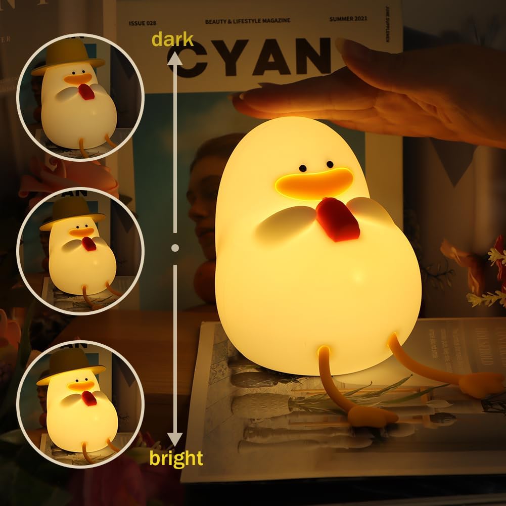 Cute Duck Kids Night Light
