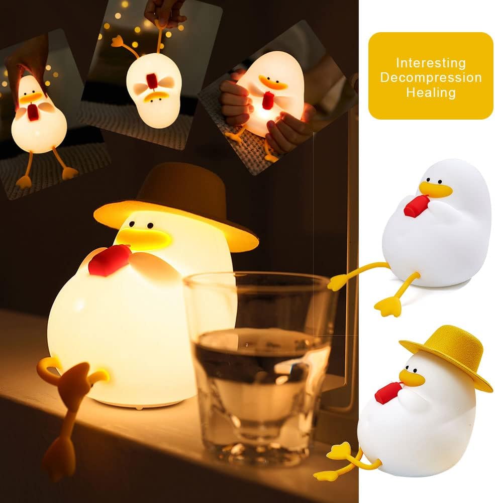 Cute Duck Kids Night Light