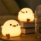 Cute Silicone Duck Night Light