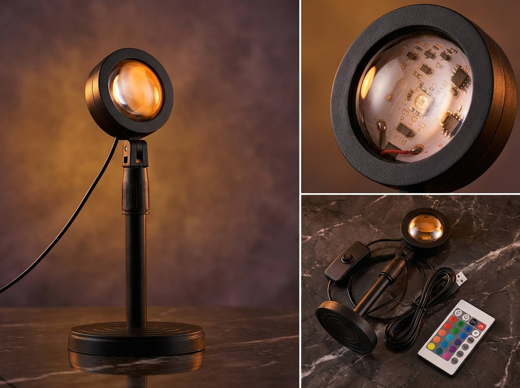 Sunset Projection LED Lamp